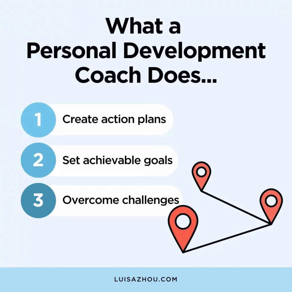How can I find a personal development coach?