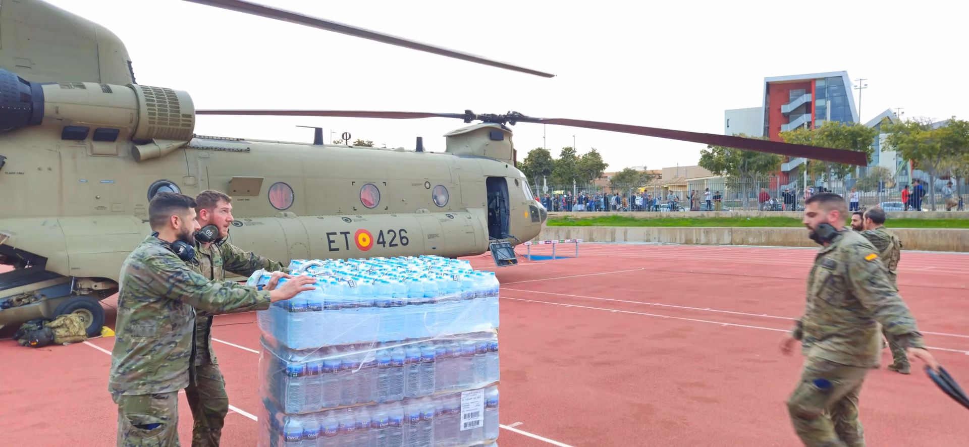 ¿Dónde ha participado el jefe de las Fuerzas Aeromóviles del Ejército de tierra?