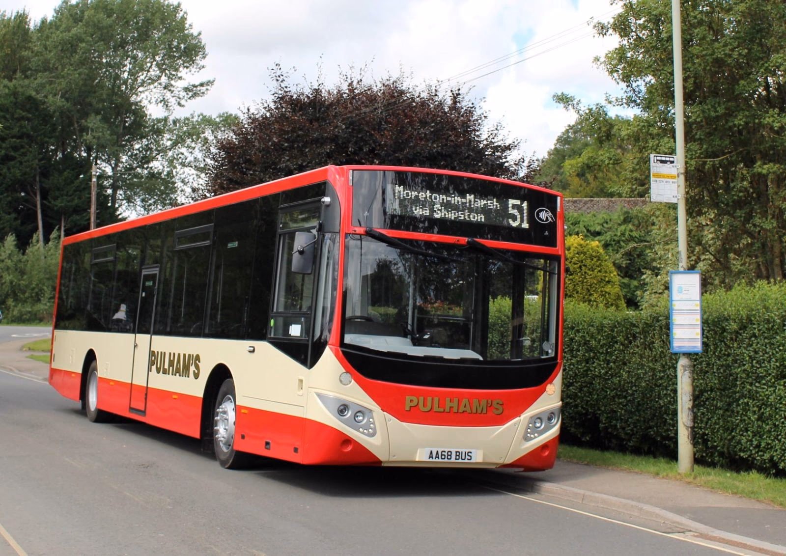 Does Pulhams coach have a fleet list?