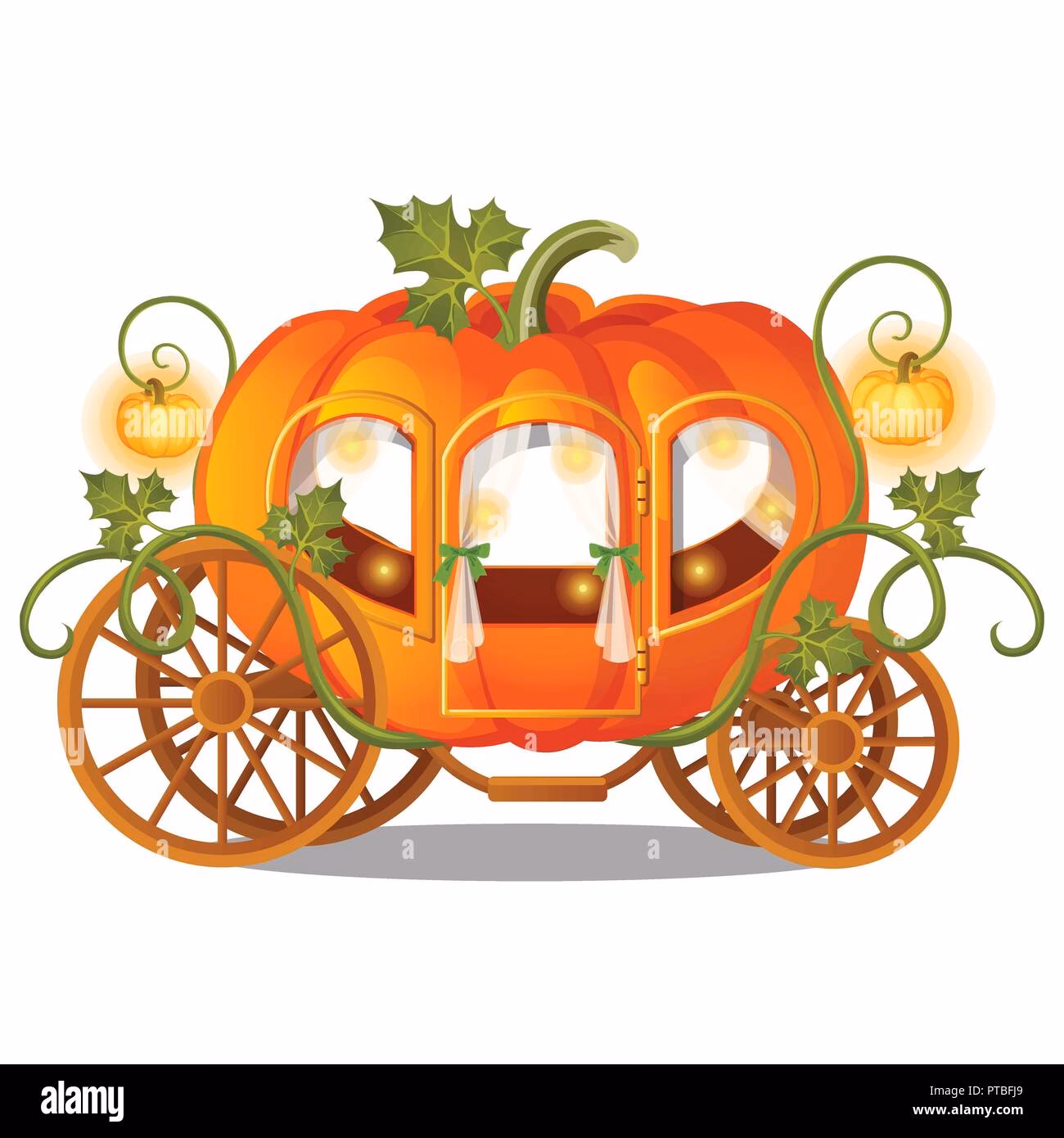Why does Magrat Garlick turn a coach into a pumpkin?