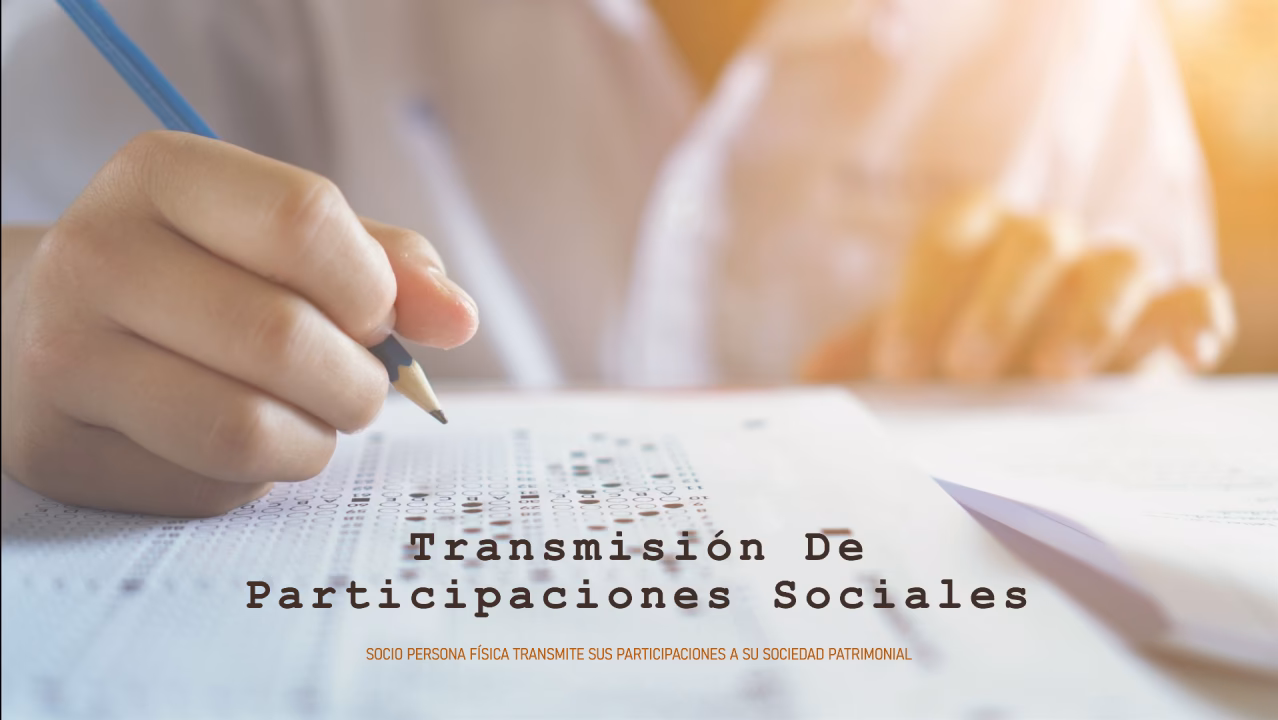 ¿Cuáles son las restricciones en la transmisión de participaciones?