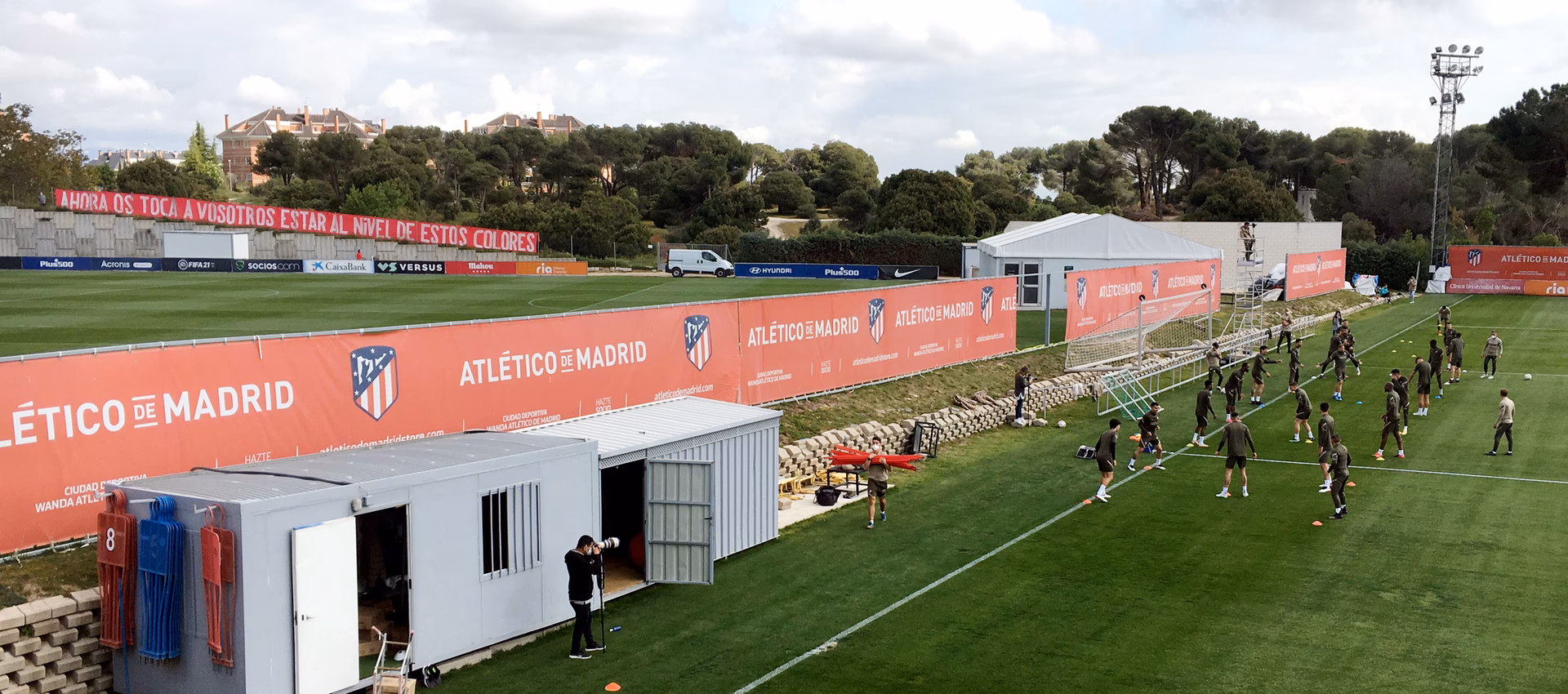 ¿Por qué la plantilla del Atlético de Madrid se ejercitó en el gimnasio de Majadahonda?