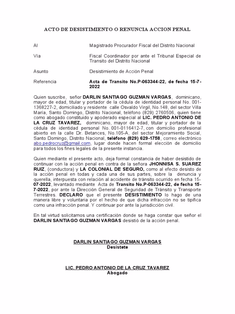 ¿Quién puede renunciar al ejercicio de la acción civil?