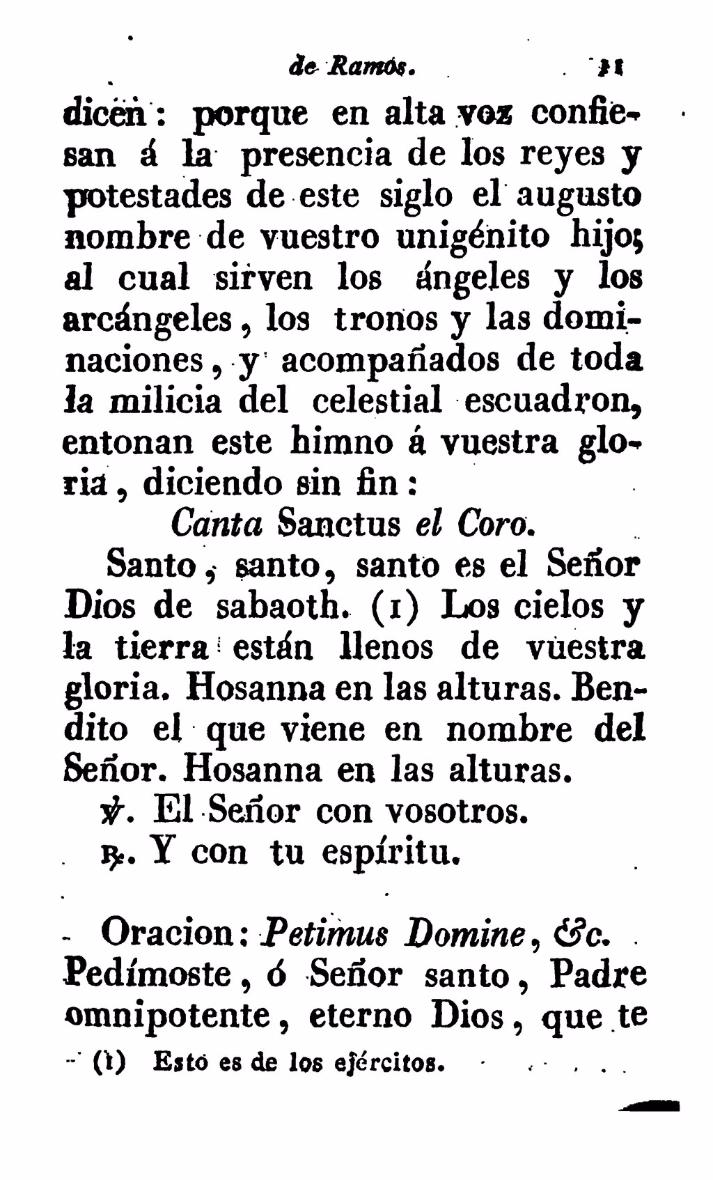 ¿Qué pasó con el señor Santos?