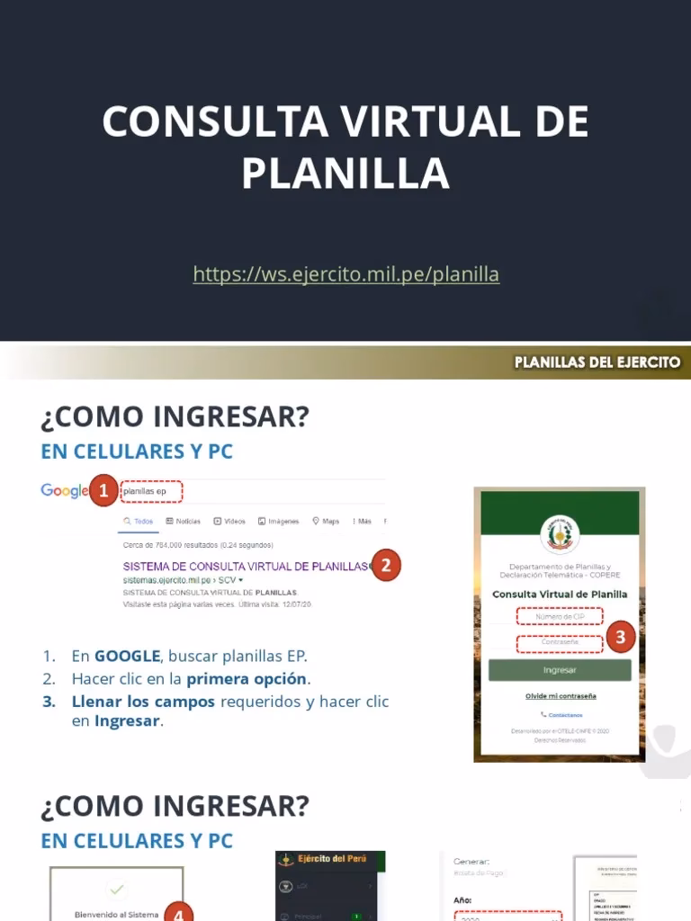 ¿Qué es la planilla SCV?