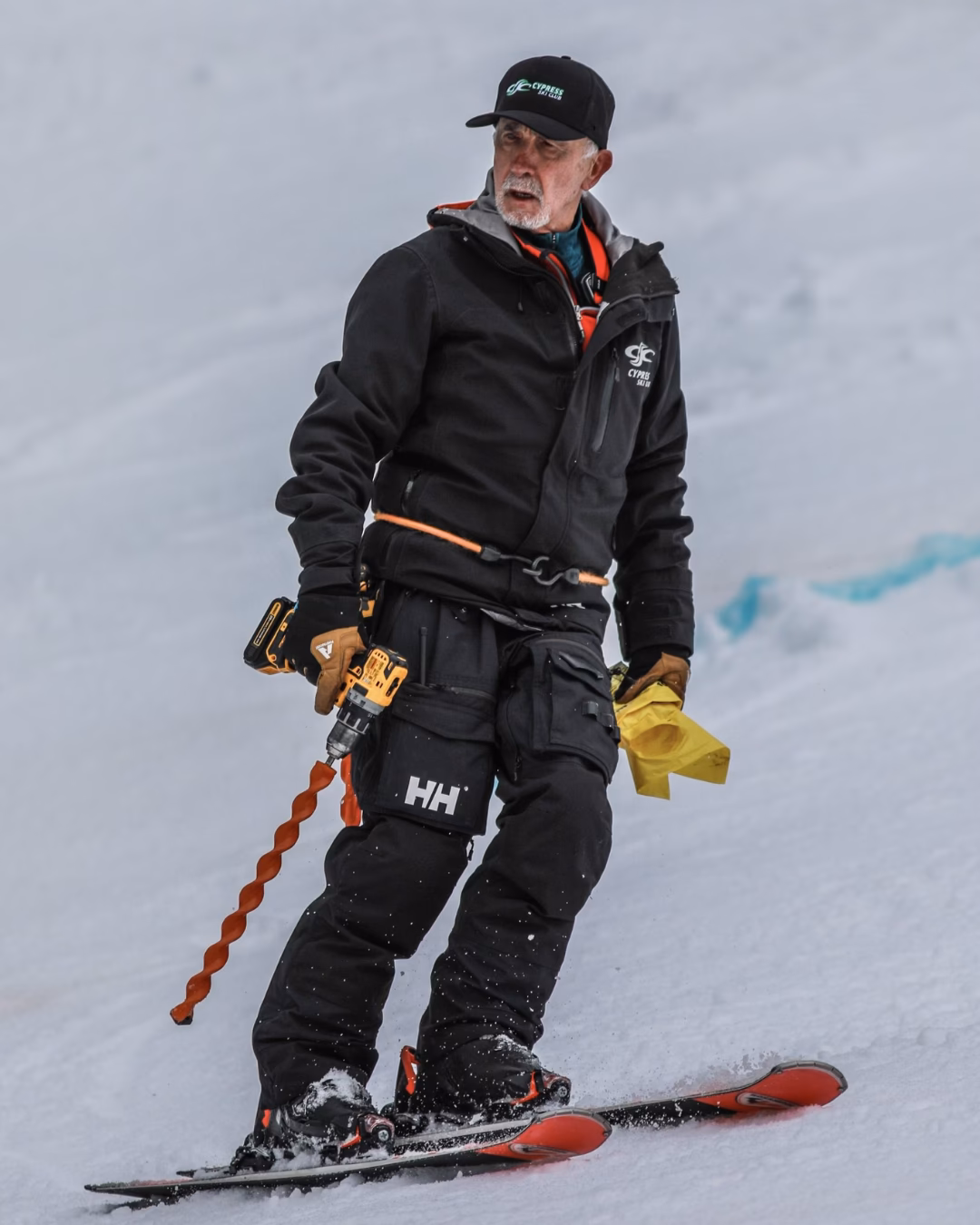 How did a ski coach help you?