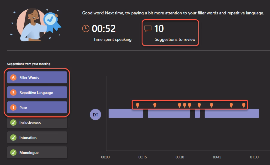 How do I enable speaker coach for all my meetings?