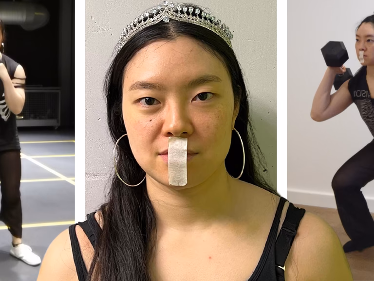 ¿Qué pasa si se tapa la boca antes de una cirugía?