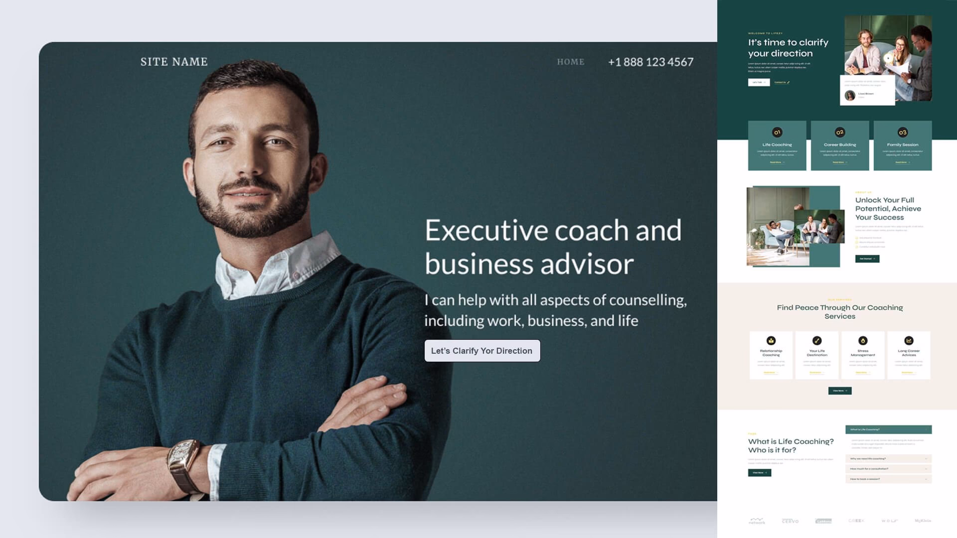 What makes a good coaching website?